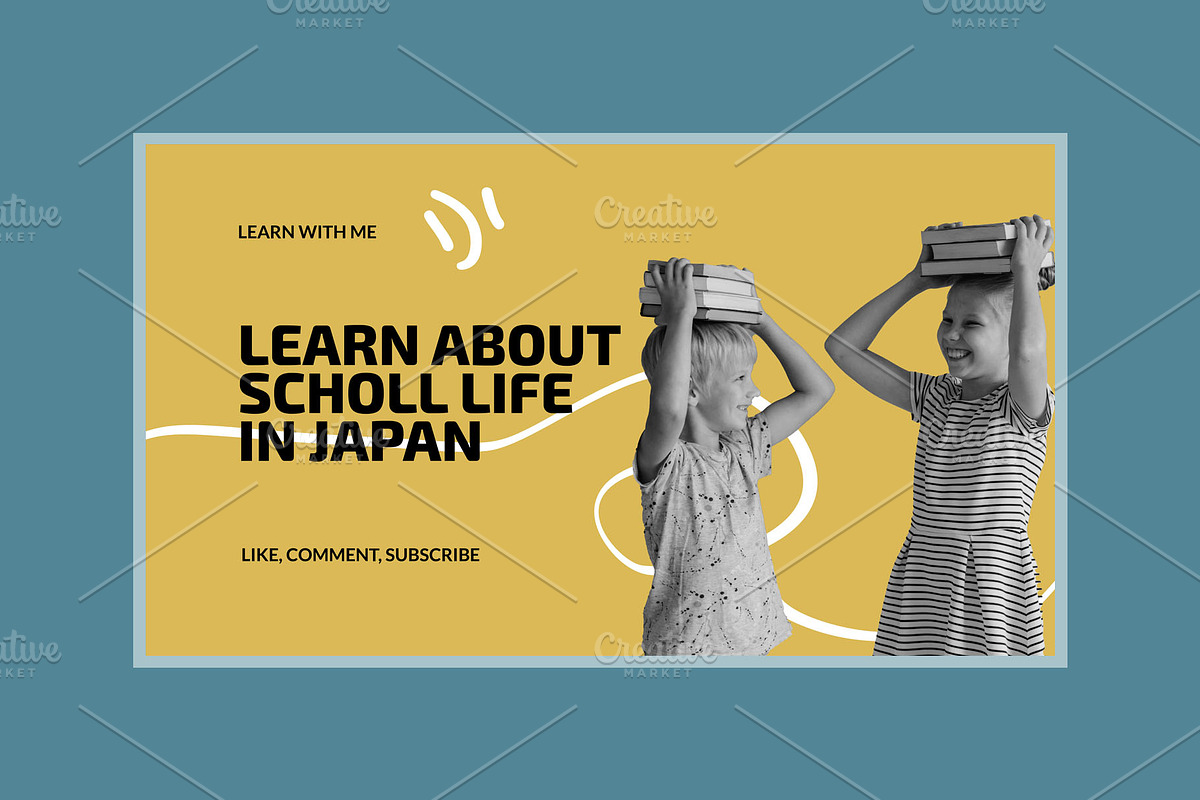 Education - Youtube Thumbnail, a Social Media Template by hekenostudio (Photo 3 of 8)