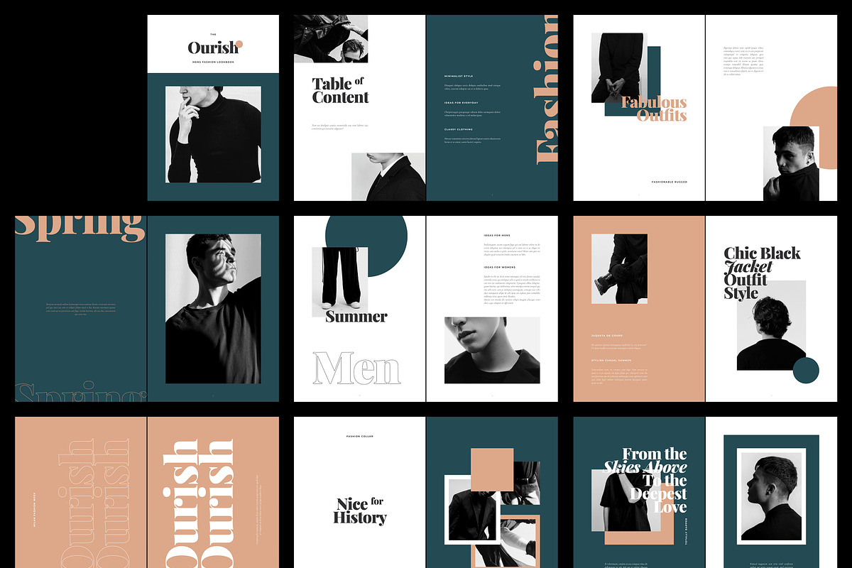 OURISH Editorial Lookbook, a Magazine Template by Arif Tri Ananta (Photo 14 of 14)