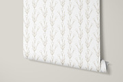 Beige Floral Patterns, a Wallpaper Graphic by Bloomart Studio (Thumbnail 3 of 7)