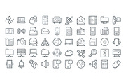 125 Communication Vector Icons, an Outline Icon by Vectors Market (Thumbnail 3 of 3)