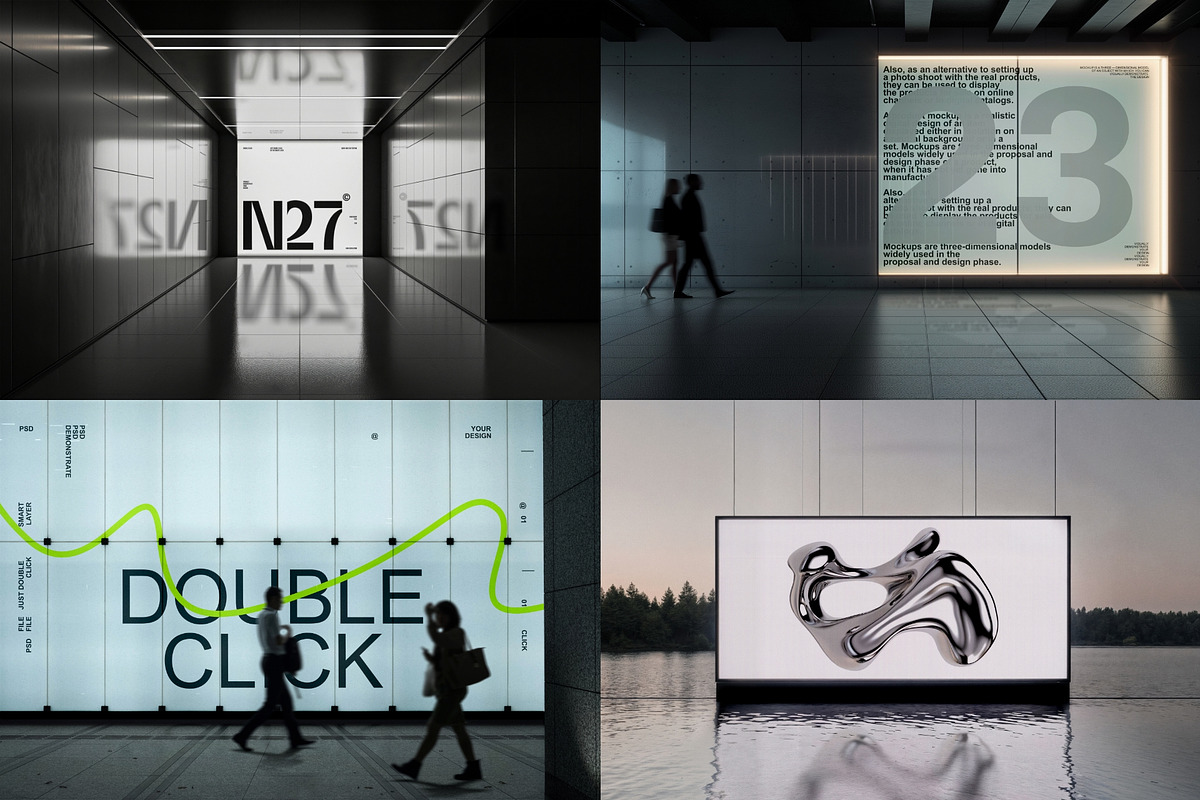 Digital Screen Mockup Bundle, an Advertising Mockup by Renderteam (Photo 13 of 13)