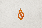 Minimalist Modern Fire Logo, a Branding & Logo Template by Luxury Logos (Thumbnail 4 of 4)