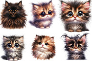 Quirky Crazy Cats Sublimation PNG, an Illustration by Designking (Thumbnail 3 of 4)