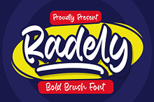 Radely - Bold Script Font