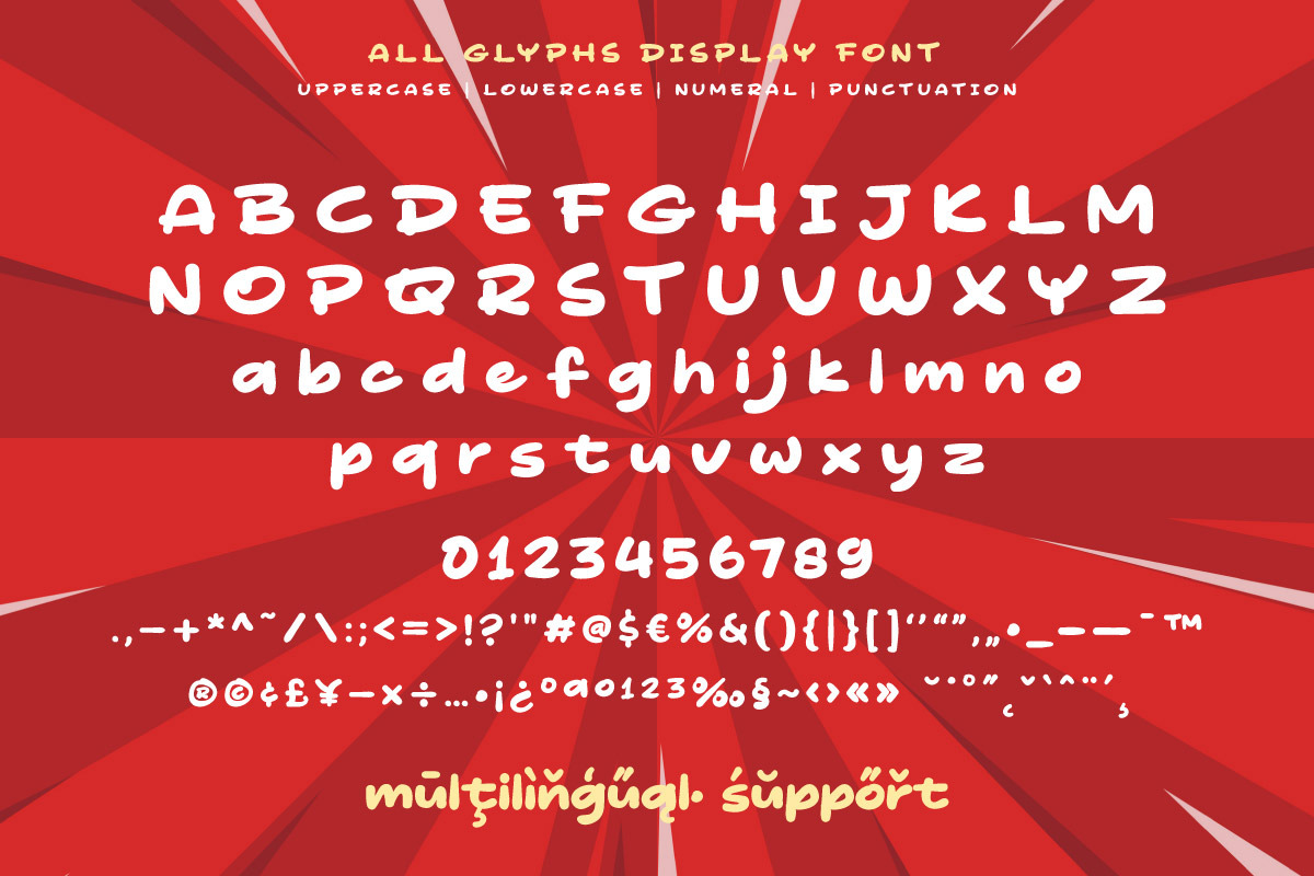 Doge Toon - Display Cartoon Font, a Handwritten Font by productype1 (Photo 8 of 10)