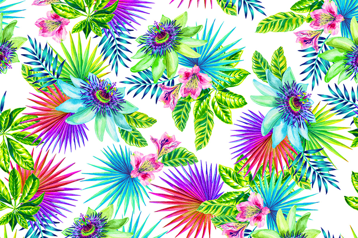 Passion Fruit Love., a Pattern Graphic by RosaPompelmo
