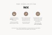 Wix Website Template - Photography, a Wix Template by Nes Design Co (Thumbnail 11 of 19)