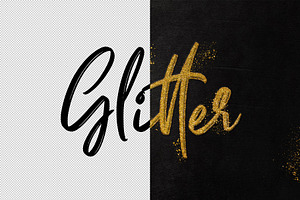 Fancy Glitter Text Effect