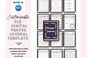 Canva Digital Prayer Journal, a Stationery Template by DigitalbossCreations (Thumbnail 1 of 8)