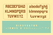 Sansbrow - Retro Display Font, a Font by Hanstype.com (Thumbnail 3 of 10)