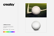 Soccer Ball Mockup Set, a Product Mockup by Creatsy (Thumbnail 6 of 7)