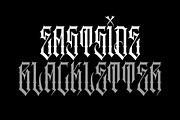 Eastside | Blackletter font, a Blackletter Font by Muntab_Art (Thumbnail 4 of 7)
