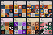 GEOMETRICO - VECTOR GEOMETRIC SHAPES, a Pattern Graphic by craftlove (Thumbnail 7 of 11)