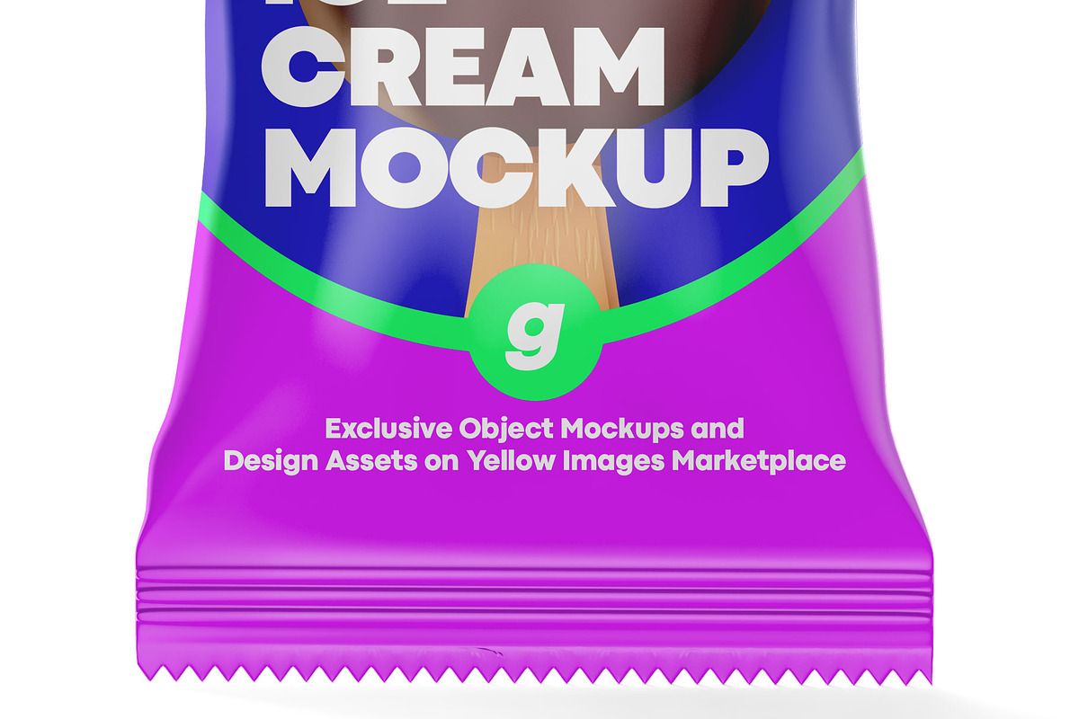 Ice Cream Bar Mockup, a Packaging Mockup by Green Art (Photo 5 of 5)
