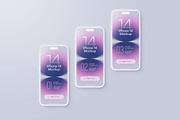 iPhone 12, 13, 14 Pro Clay Mockup, an iPhone Mockup by Deeplab (Thumbnail 45 of 53)