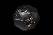 iPhone 16 Pro Mockup Bundle Set, an iPhone Mockup by Rielismee (Thumbnail 2 of 5)