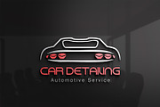 Modern Car Detailing Logo, a Branding & Logo Template by YUDesignStore (Thumbnail 1 of 7)
