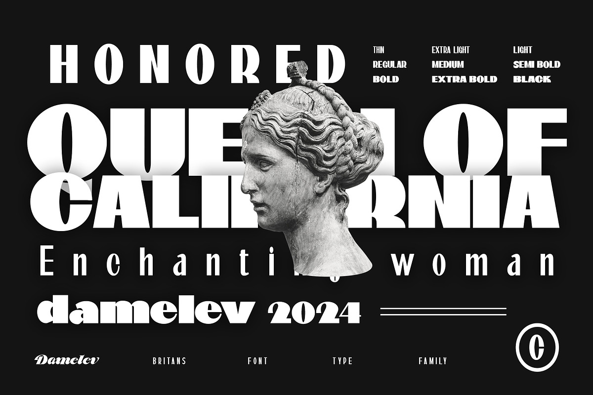 Britans Font, a Sans Serif Font by Damelev (Photo 11 of 11)
