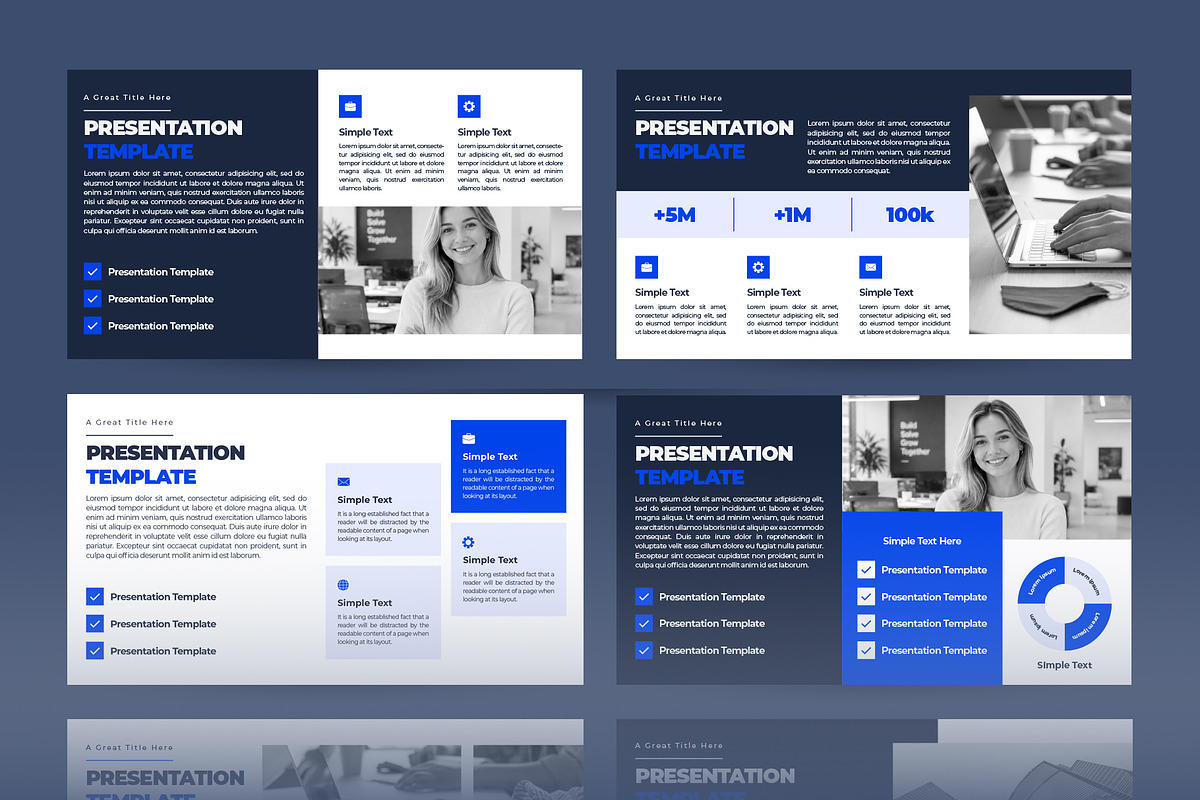 Business Strategy Presentation, a Presentation Template by CreativeUP (Photo 6 of 6)