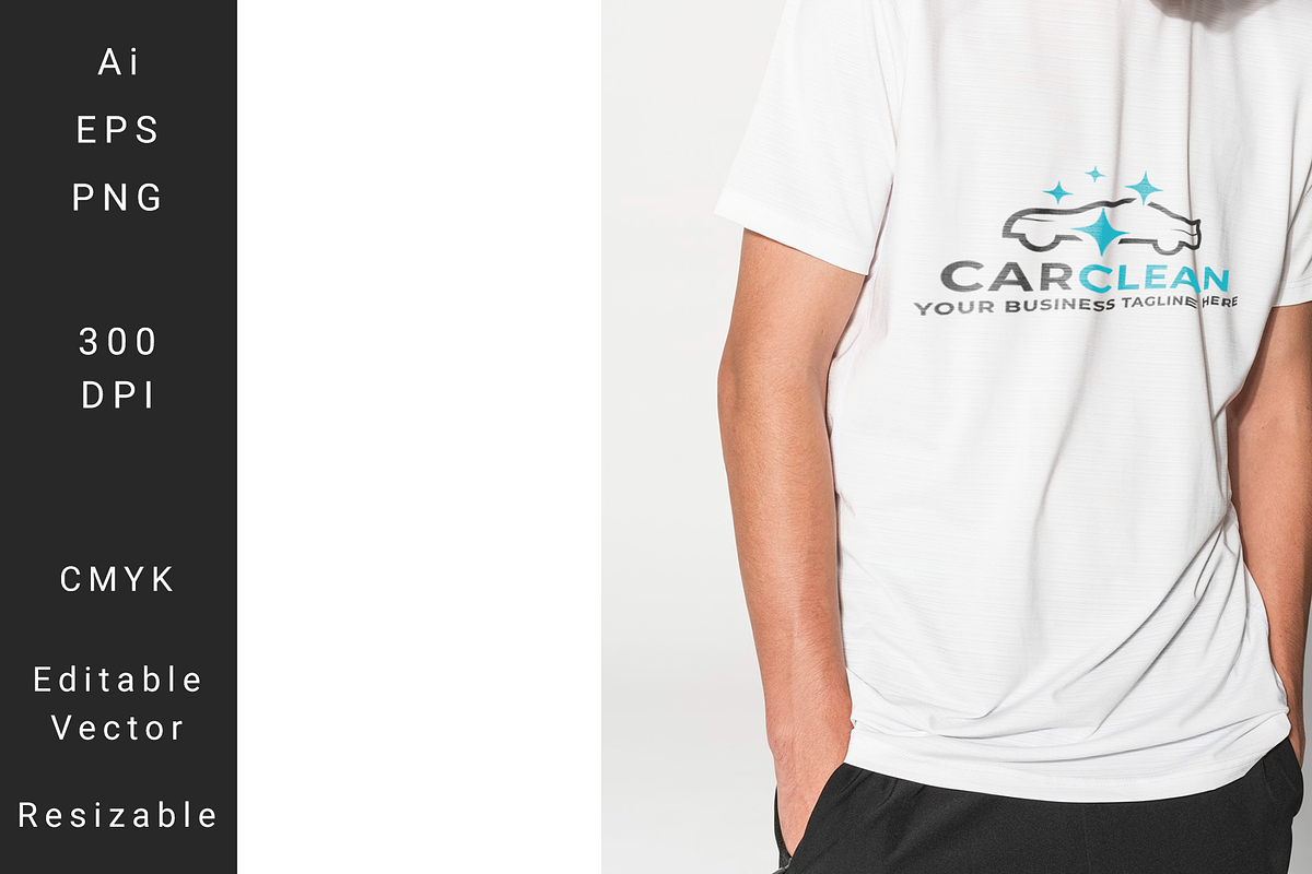 Car Clean/Wash/Service logo, a Branding & Logo Template by kamalrawat_gd (Photo 1 of 8)