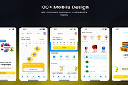 Banano Language Learning App UI Kit, an UI Kit Template by Lumina_ui_ux202 (Thumbnail 5 of 8)