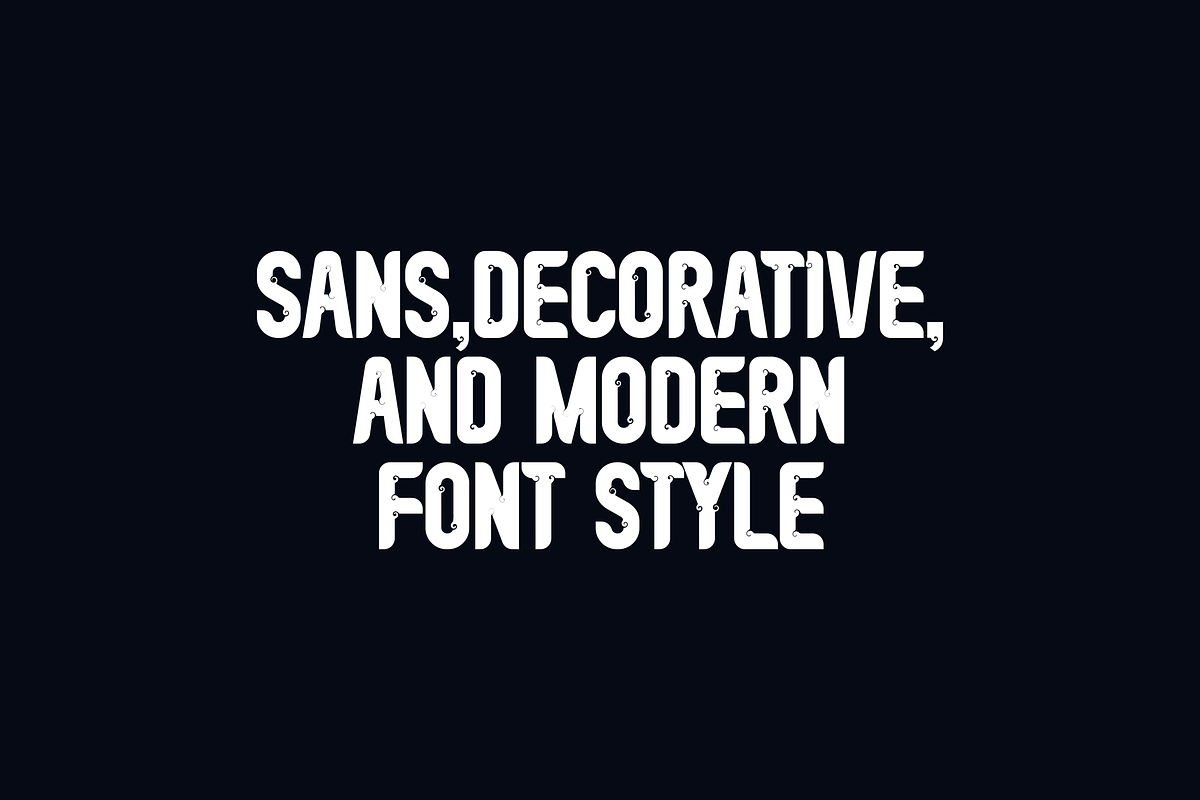 Pluncers Font, a Sans Serif Font by albert_kalingga (Photo 2 of 6)