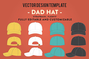 Hat Template - Dad Hat