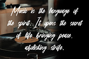 Playlist -  Modern Calligraphy Font, a Handwritten Font by Arendxstudio (Thumbnail 4 of 9)