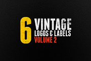 6 Food Logos, Retro Badges, Labels, a Branding & Logo Template by Arslan (Thumbnail 2 of 2)