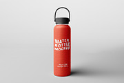 Water Bottle Mockup Set, a Packaging Mockup by Mirachma Project (Thumbnail 9 of 10)