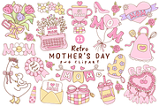Retro Mother’s Day PNG Clipart, an Object Illustration by LemonDesign (Thumbnail 1 of 3)