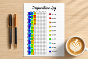 Yearly Trackers Bundle, a Stationery Template by DreamyOverlay (Thumbnail 8 of 9)