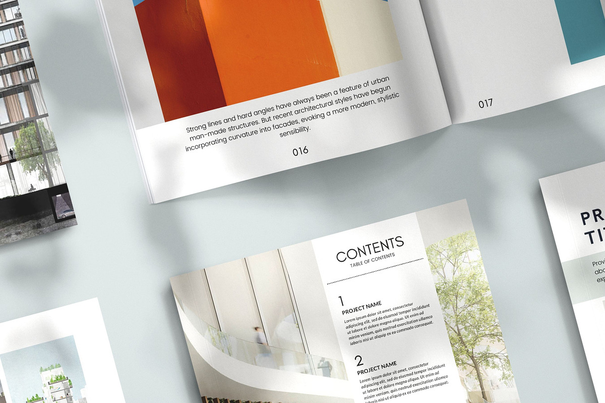 Architecture Portfolio Template, a Presentation Template by Templits (Photo 5 of 10)