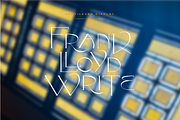 Cantilever Display Font, a Serif Font by PiiNK iiNK STUDiO (Thumbnail 3 of 13)