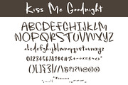 Kiss Me Goodnight, a Script Font by Brittney Murphy Design (Thumbnail 3 of 3)