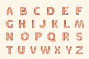 Cross-stitch letters (alphabet, ABC), an Illustration by Slanapotam (Thumbnail 2 of 4)