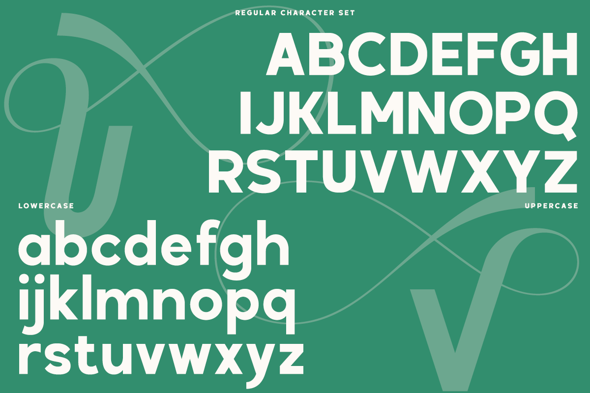 Xerihal - Geometric Swash Font, a Sans Serif Font by RagamKata (Photo 8 of 10)