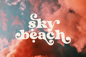 Stay Peachy - Retro Font