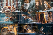90 Cinematic Fox Stock Photos, an Animal Photo by Incomelion (Thumbnail 9 of 15)