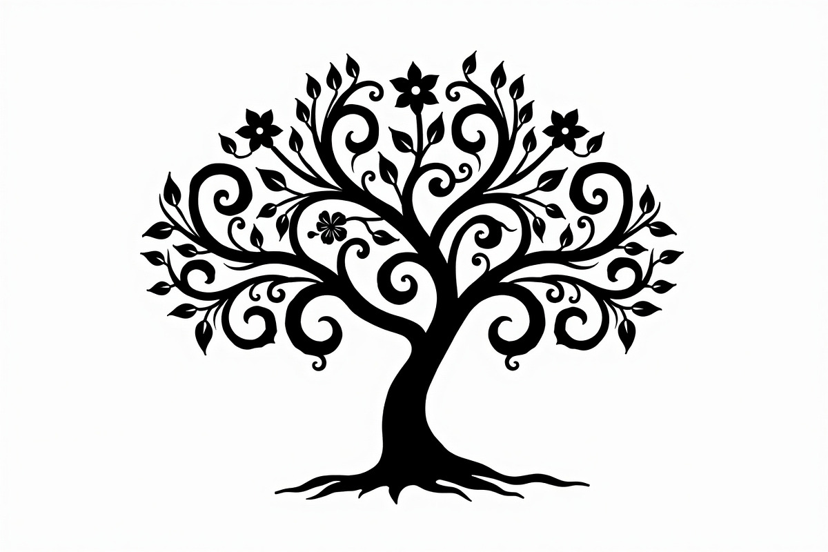 Detailed Tree Silhouette SVG Bundle, an Illustration by Amazin_art (Photo 8 of 13)