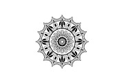 Black Mandala SVG Bundle, an Object Graphic by jahid234 (Thumbnail 11 of 13)
