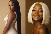 Luxury Melanin Hair Stock Photos, a Photo by The Vibe Studios (Thumbnail 8 of 9)