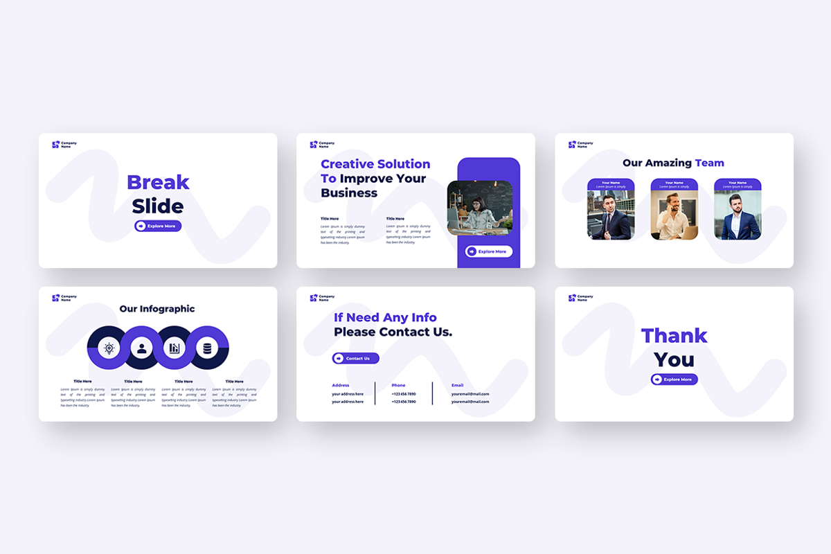 Creative Agency - Keynote Template, a Presentation Template by Iqsiart Studio (Photo 3 of 3)