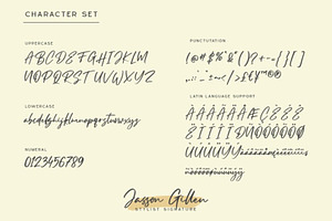 Jasson Gillen-Handwritten Font