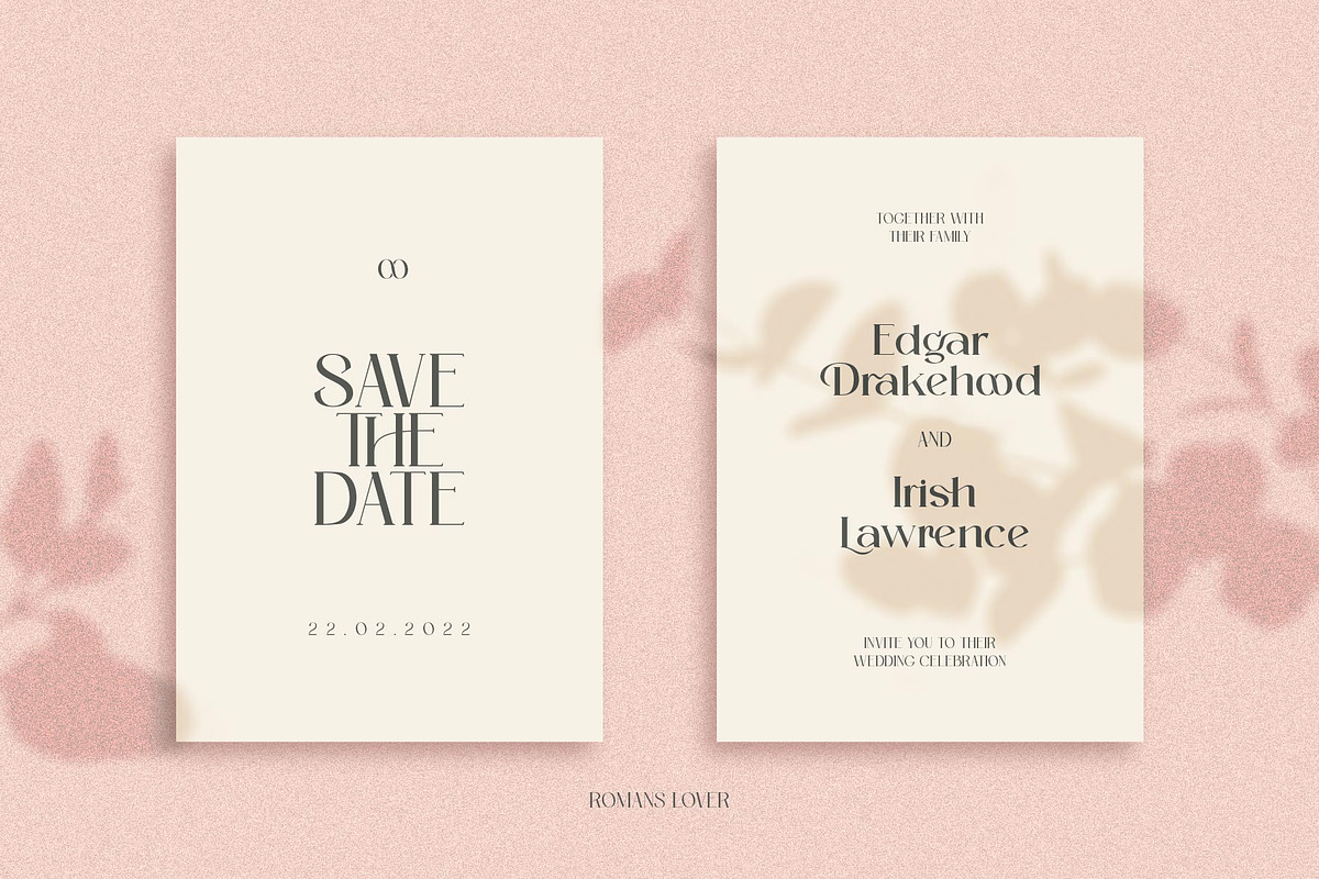 Roman Lover, a Serif Font by alit design (Photo 18 of 19)