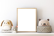 Frame Mockup Bundle Kids - 46, a Household Mockup by Mockup Shop (Thumbnail 15 of 20)