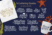 Mini Mermaid. Big Graphic Pack., a Seasonal Illustration by Red Ink (Thumbnail 2 of 10)