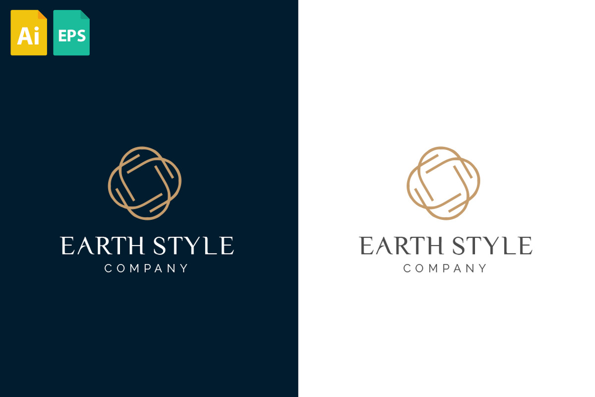 Earth Style Logo, a Branding & Logo Template by Schneider Design Store (Photo 2 of 2)