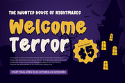 SHADOW MONSTER - Halloween Font, a Handwritten Font by Mozatype (Thumbnail 6 of 10)