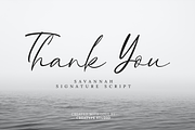 Savannah Signature Script, a Script Font by Creatype Studio (Thumbnail 9 of 9)